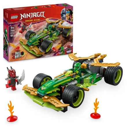 LEGO NINJAGO 71828 Auto da corsa pull-back di Lloyd - Giocattolo da costruzione