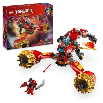 LEGO NINJAGO 71830 La Moto-Tempesta Robot di Kai - Giocattolo da costruzione per ragazzi