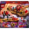 LEGO NINJAGO 71830 La Moto-Tempesta Robot di Kai - Giocattolo da costruzione per ragazzi