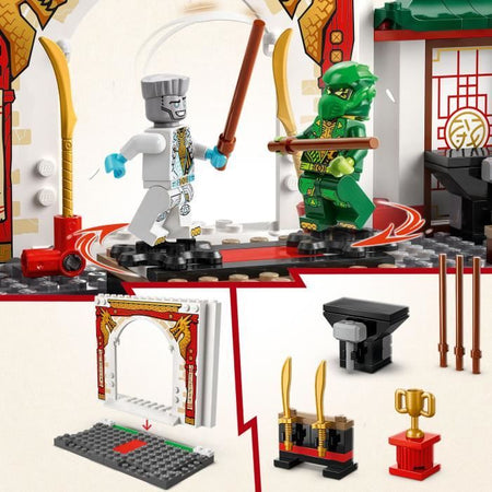 LEGO NINJAGO 71831 Tempio Ninja Spinjitzu - Drago giocattolo per bambini dai 4 anni in su
