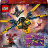 LEGO NINJAGO 71833 L'aereo super-tempesta di Ras e Arin - Gioco di costruzione per 8 anni