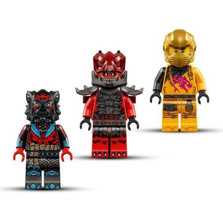 LEGO NINJAGO 71833 L'aereo super-tempesta di Ras e Arin - Gioco di costruzione per 8 anni