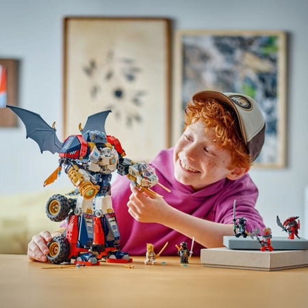 LEGO NINJAGO 71834 Il Robot Ultra Combo di Zane - Set da costruzione 4 in 1 per bambini dai 9 anni