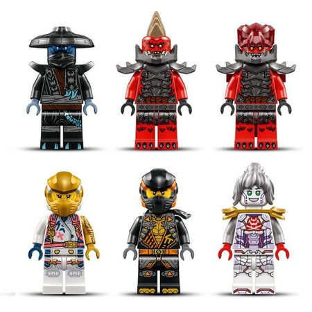 LEGO NINJAGO 71834 Il Robot Ultra Combo di Zane - Set da costruzione 4 in 1 per bambini dai 9 anni