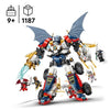 LEGO NINJAGO 71834 Il Robot Ultra Combo di Zane - Set da costruzione 4 in 1 per bambini dai 9 anni
