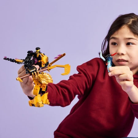 LEGO NINJAGO 71839 Il Mech Spinjitzu di Arin - Set di costruzioni per bambini dai 7 anni