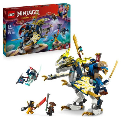 LEGO NINJAGO 71843 Mech Cavaliere del Drago di Rogue - Set di costruzioni per bambini di 8 anni