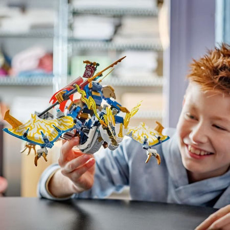 LEGO NINJAGO 71843 Mech Cavaliere del Drago di Rogue - Set di costruzioni per bambini di 8 anni