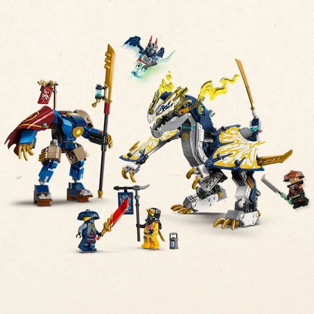 LEGO NINJAGO 71843 Mech Cavaliere del Drago di Rogue - Set di costruzioni per bambini di 8 anni