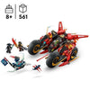 LEGO NINJAGO 71844 Veicolo da battaglia Ninja - Set di costruzioni per bambini dagli 8 anni in su