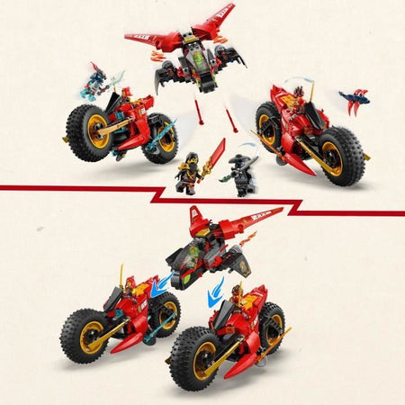 LEGO NINJAGO 71844 Veicolo da battaglia Ninja - Set di costruzioni per bambini dagli 8 anni in su
