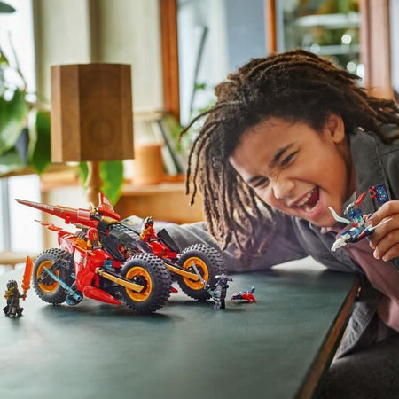LEGO NINJAGO 71844 Veicolo da battaglia Ninja - Set di costruzioni per bambini dagli 8 anni in su