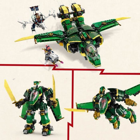 LEGO NINJAGO 71845 Lama Meccanica di Lloyd - Set da costruzione per ragazzi dai 9 anni in su