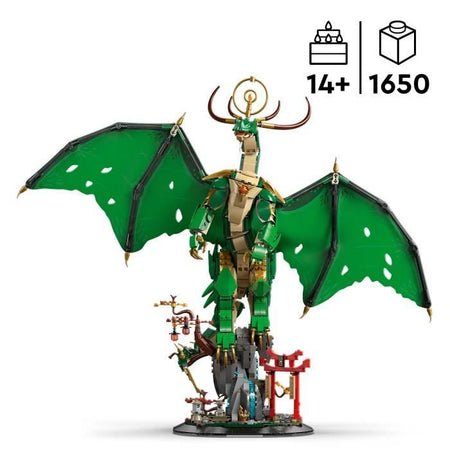 LEGO NINJAGO 71847 Drago Guardiano - Set di costruzione di personaggi - Ragazzi dai 14 anni in su