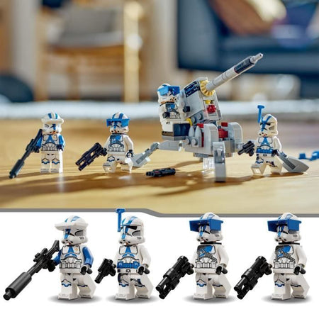 LEGO Star Wars 75345 501st Legion Clone Troopers Battle Pack, giocattolo con cannone