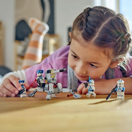 LEGO Star Wars 75345 501st Legion Clone Troopers Battle Pack, giocattolo con cannone