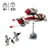 LEGO Star Wars 75378 La fuga del Mandalorian BARC Speeder, set da costruzione