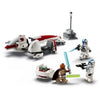 LEGO Star Wars 75378 La fuga del Mandalorian BARC Speeder, set da costruzione