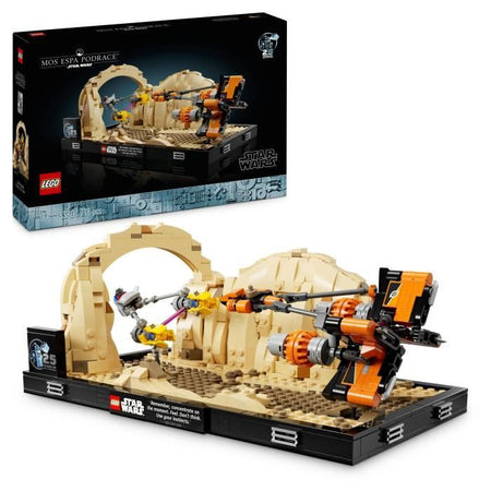 LEGO Star Wars 75380 Diorama della Gara dei Podracer di Mos Espa, Astronave