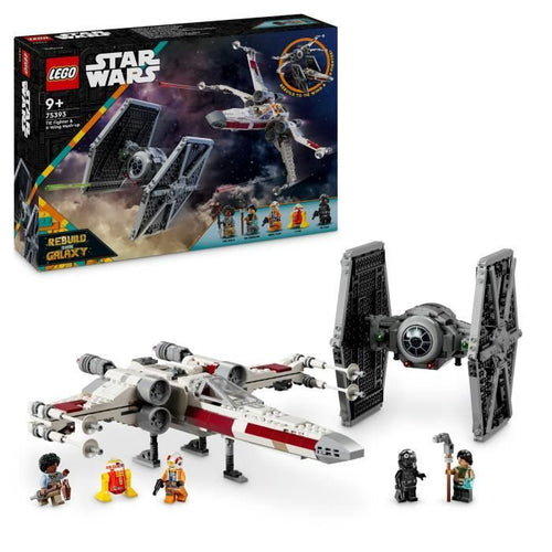 LEGO Star Wars 75393 TIE Fighter e X-Wing Combiner - Modello costruibile