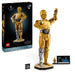 LEGO Star Wars 75398 C-3PO - Minifigure di droide costruibile - Kit modello per adulti