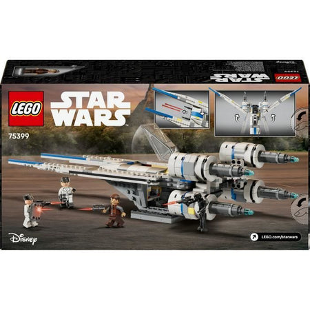 LEGO Star Wars 75399 Andor Rebel Alliance U-Wing Starfighter, set di costruzione per bambini dagli 8 anni in su
