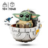 LEGO Star Wars: The Mandalorian 75403 Grogu e la sua carrozzina - Set di costruzione 10 anni