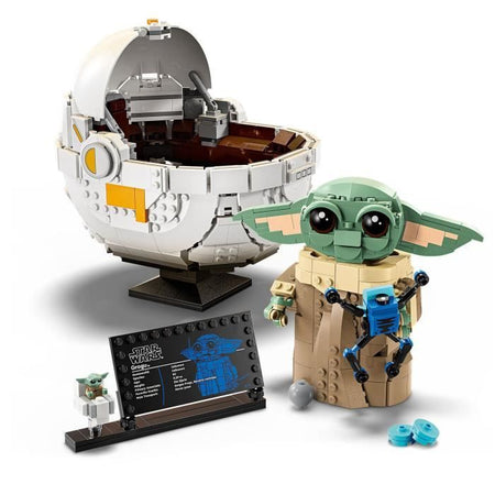 LEGO Star Wars: The Mandalorian 75403 Grogu e la sua carrozzina - Set di costruzione 10 anni