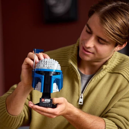 LEGO Star Wars 75408 L'attacco dei cloni Casco di Jango Fett - Set - Regalo per adulti