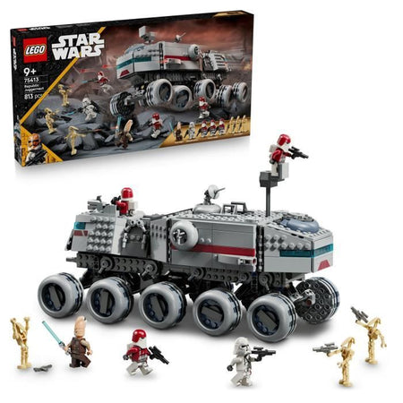 LEGO Star Wars 75413 The Clone Wars Republic Juggernaut - Juguete para nios a partir de 9 aos
