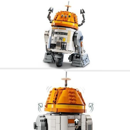 LEGO Star Wars 75416 Ahsoka, l'Astro-Mech Droid Chopper (C1-10P), set da costruzione, età 10+