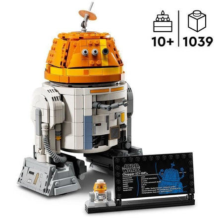 LEGO Star Wars 75416 Ahsoka, l'Astro-Mech Droid Chopper (C1-10P), set da costruzione, età 10+