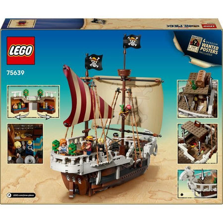 LEGO ONE PIECE 75639 Nave pirata a vela Merry - Set di costruzione per ragazzi dai 10 anni