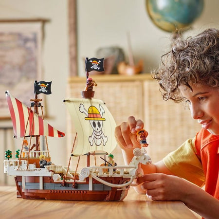 LEGO ONE PIECE 75639 Nave pirata a vela Merry - Set di costruzione per ragazzi dai 10 anni