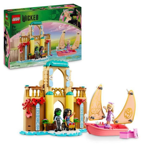 LEGO Wicked 75681 Glinda, Elphaba e Nessarose all'Università di Shiz - Set magico