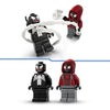 LEGO 76276 Marvel Venom's Robot Armor contro Miles Morales, giocattolo costruibile con minifigure