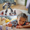 LEGO 76277 Marvel War Machine Armatura robotica, Robot giocattolo con: 3 cannoni sparatutto, Personaggio MCU