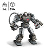 LEGO 76277 Marvel War Machine Armatura robotica, Robot giocattolo con: 3 cannoni sparatutto, Personaggio MCU