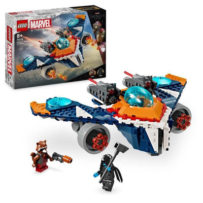 LEGO 76278 Marvel: Astronave Rocket vs. Ronan, Giocattolo, Nave e Minifigure dei Guardiani della Galassia