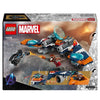 LEGO 76278 Marvel: Astronave Rocket vs. Ronan, Giocattolo, Nave e Minifigure dei Guardiani della Galassia
