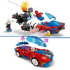 LEGO Marvel Spider-Man Contro l'Auto da Corsa Green Goblin Venomizzato, Giocattolo con Minifigure di Supereroi, 76279