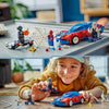 LEGO Marvel Spider-Man Contro l'Auto da Corsa Green Goblin Venomizzato, Giocattolo con Minifigure di Supereroi, 76279