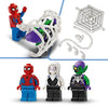LEGO Marvel Spider-Man Contro l'Auto da Corsa Green Goblin Venomizzato, Giocattolo con Minifigure di Supereroi, 76279