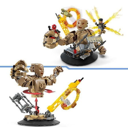 LEGO Marvel Spider-Man vs. Sandman: La battaglia finale, giocattolo con minifigure di supereroi, 76280