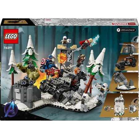 LEGO Marvel 76291 Avengers Assemble: Age of Ultron, minifigure di supereroi