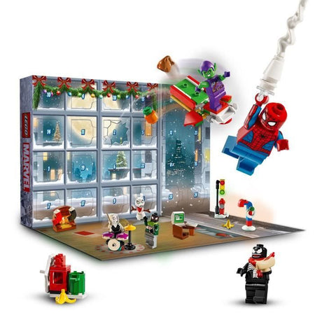LEGO Marvel 76293 Calendario dell'Avvento di Spider-Man 2024 - Regalo festivo per i bambini