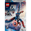 LEGO Marvel 76296 Nuova minifigure di Capitan America da costruire - Gioco di ruolo per bambini di 8 anni