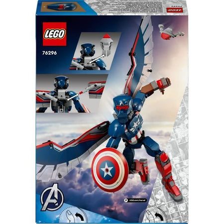LEGO Marvel 76296 Nuova minifigure di Capitan America da costruire - Gioco di ruolo per bambini di 8 anni
