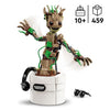 LEGO Marvel 76297 La danza di Baby Groot, giocattolo animato costruibile per bambini