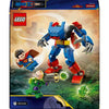 LEGO DC 76302 Il Mech di Superman contro Lex Luthor - Giocattolo da supereroe per bambini dai 6 anni
